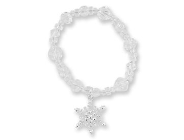 Item 164179 Snowflake Stretch Bracelet