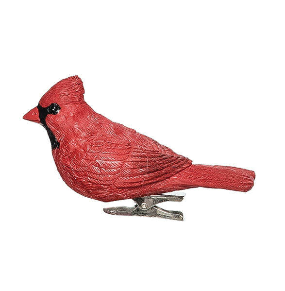 Item 177041 Cardinal On Clip Ornament