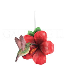 Item 177078 Ruby Throated Hummingbird Ornament