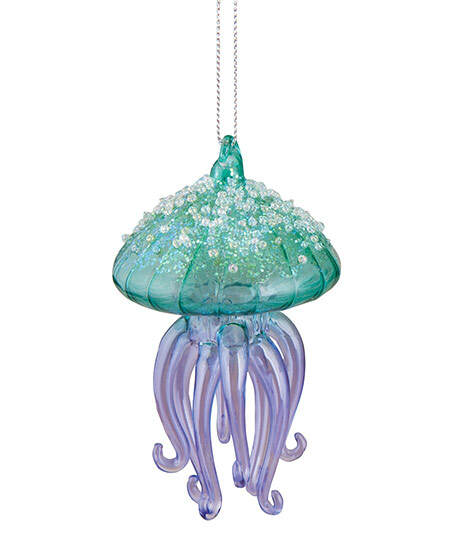 Item 177308 Glitter Jellyfish Ornament