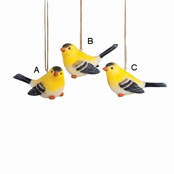 Item 177362 Goldfinch Songbird Ornament