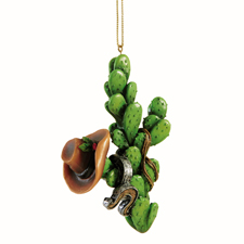 Item 177761 Prickly Pear Cactus Ornament