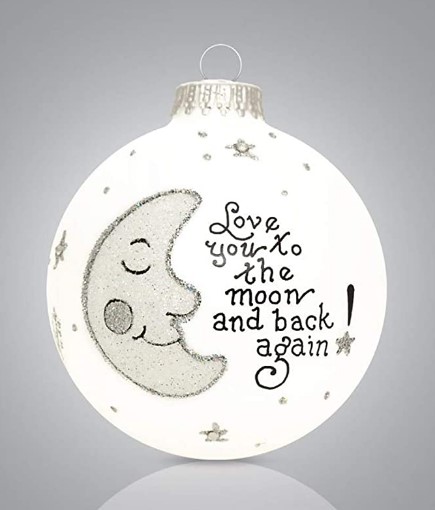 Item 202075 Love You To The Moon and Back Again Ornament