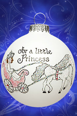 Item 202099 For A Little Princess/Horse And Carriage Ornament