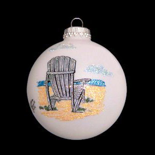 Item 202125 Outer Banks Beach Chair Ornament