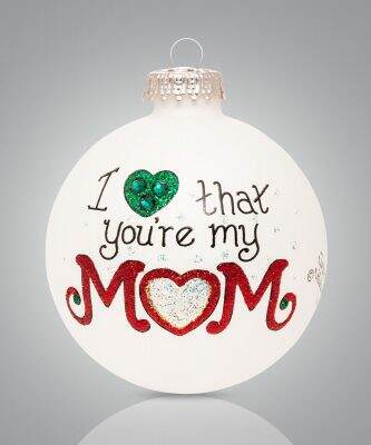 Item 202136 Mom Heart Ornament