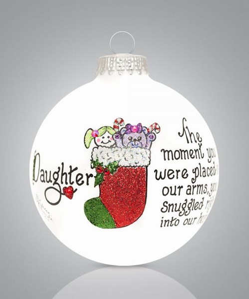 Item 202235 Daughter Stocking Ornament