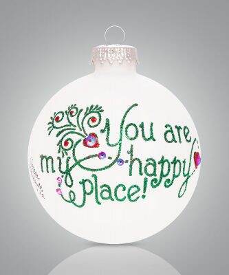 Item 202256 You Are My Happy Place Ornament
