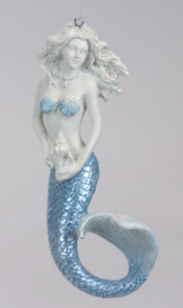 Item 220135 Mermaid With Shell Ornament