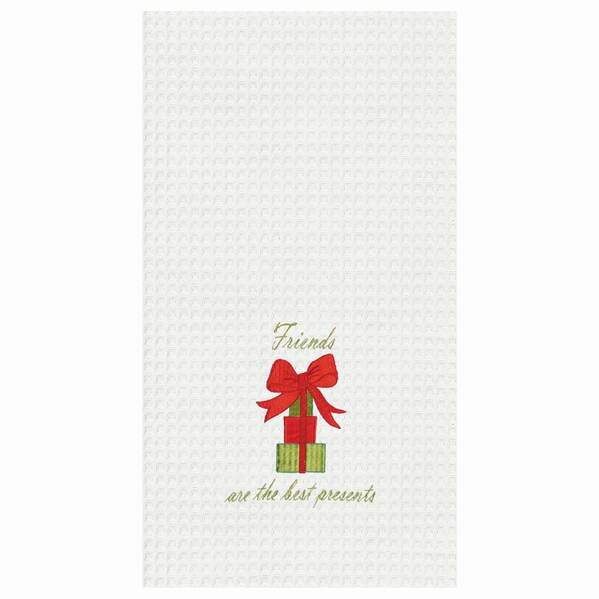 Item 231022 Friends Are The Best Presents Kitchen Towel