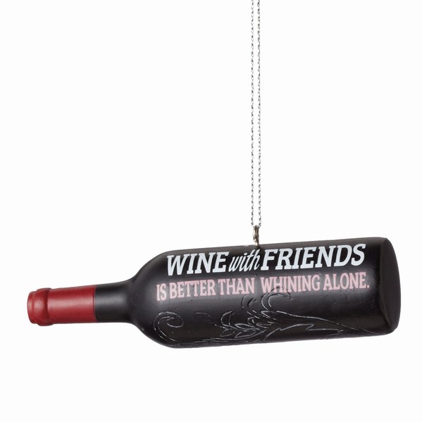 Item 260045 Wine With Friends Ornament