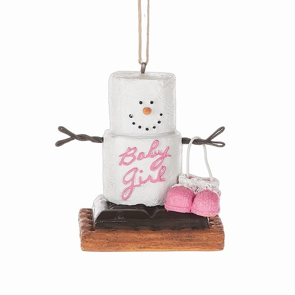 Item 260247 S'mores Baby Girl Ornament