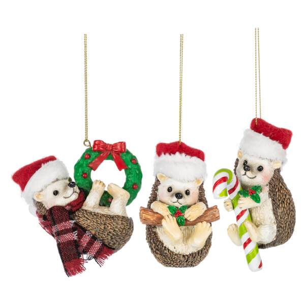 Item 260494 Holiday Hedgehog Ornament