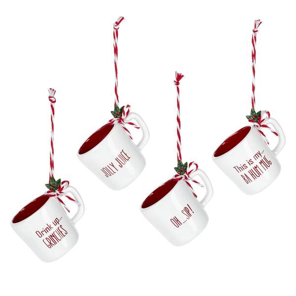 Item 260852 Holiday Mug Ornament