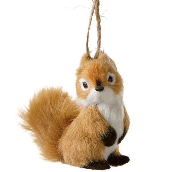 Item 260859 Brown/White Squirrel Ornament