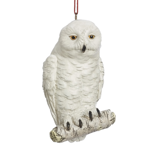 Item 260894 Snowy Owl Ornament