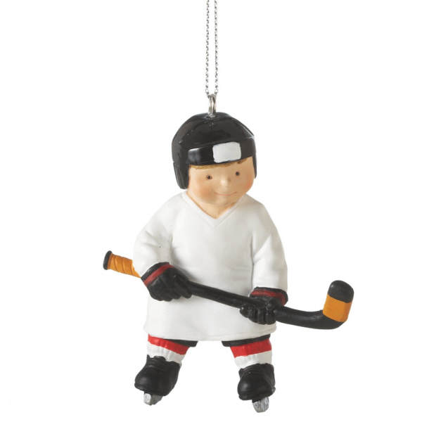 Item 261008 Young Hockey Player Ornament