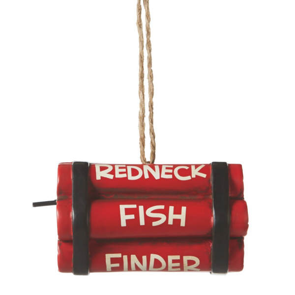 Item 261208 Redneck Fish Finder Ornament