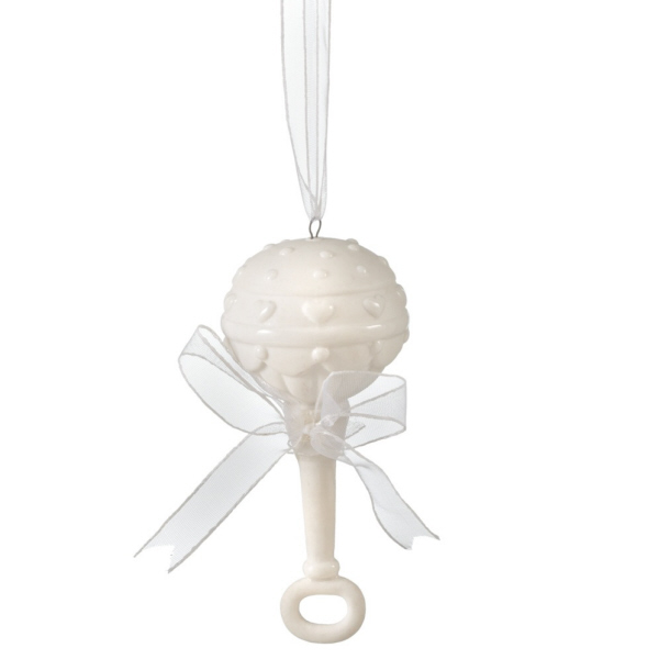 Item 261213 Baby Rattle Ornament