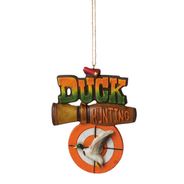 Item 261333 Duck Hunting Bullseye Ornament