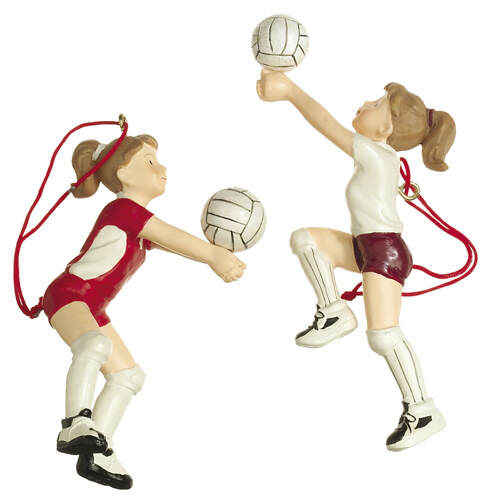 Item 261385 Girl Volleyball Player Ornament