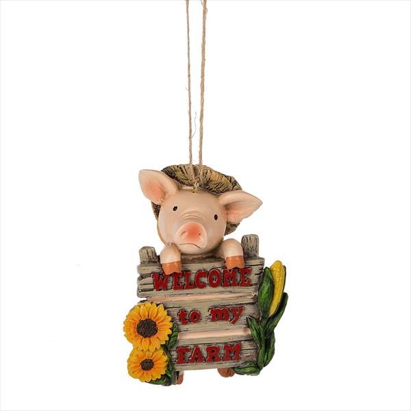 Item 261523 Welcome To My Farm Ornament