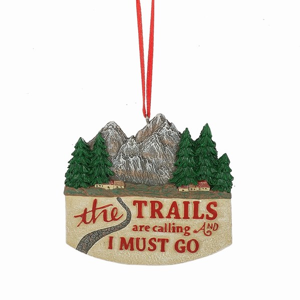 Item 261648 Trails Are Calling Ornament