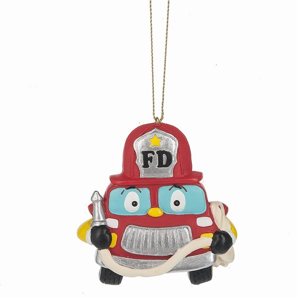 Item 261738 Fire Truck Ornament