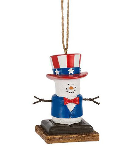 Item 261989 S'mores Uncle Sam Ornament