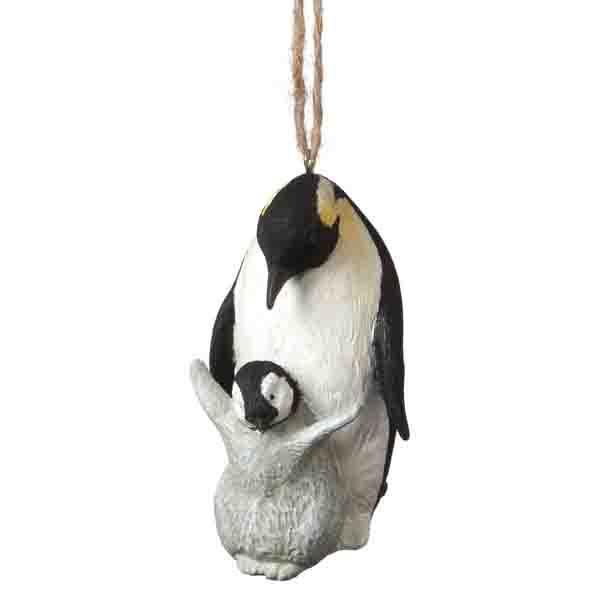 Item 262079 Penguin With Baby Ornament