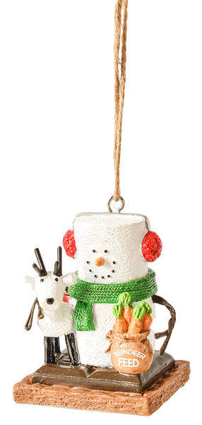 Item 262189 S'mores With Reindeer Ornament