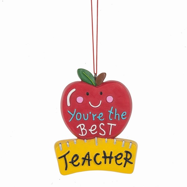 Item 262354 You're The Best Teacher Sign Ornament