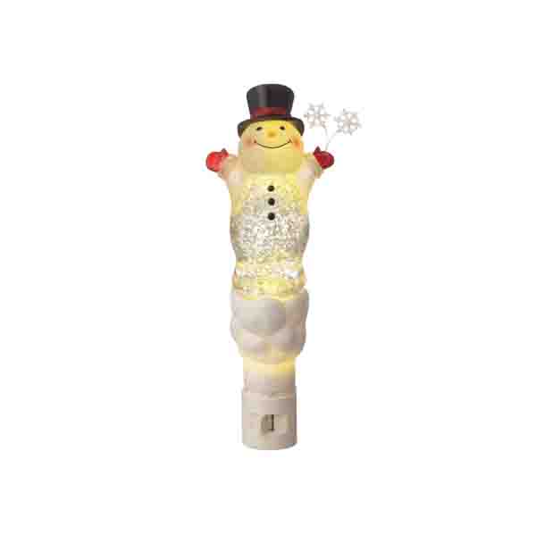 Item 262457 Snowman Shimmer Nightlight
