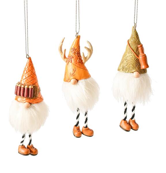 Item 262622 Gnome Hunting Ornament
