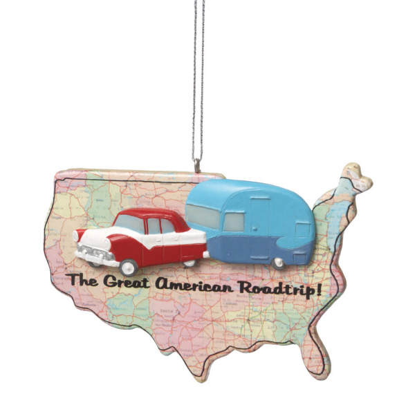Item 262797 The Great American Roadtrip Ornament