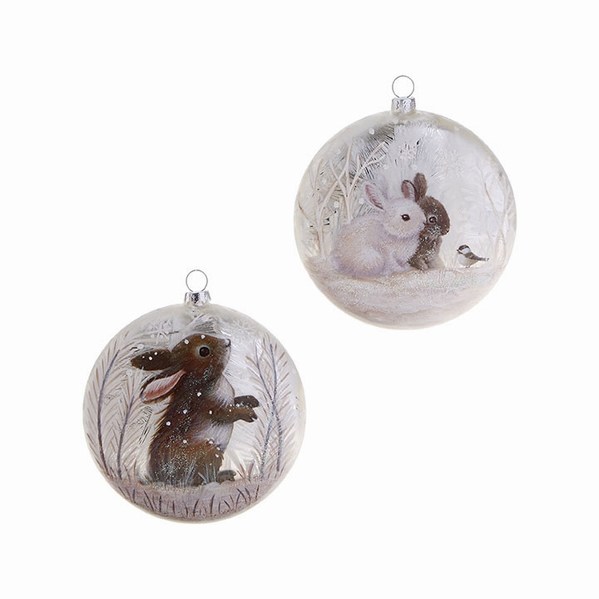 Item 281114 Rabbit Disc Ornament