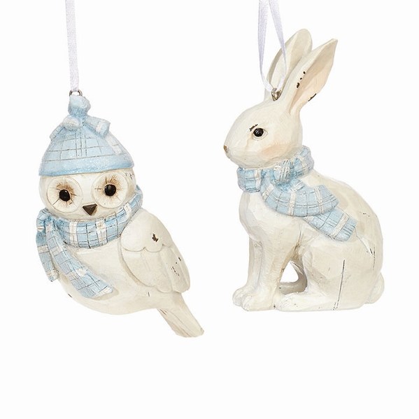 Item 281170 Owl/Rabbit Ornament
