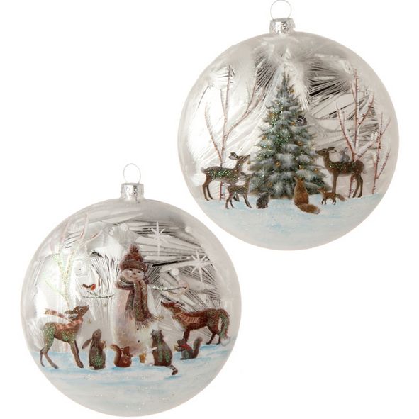 Item 281266 Woodland Animal Disc Ornament