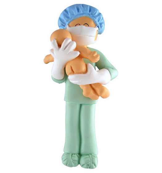 Item 289319 Obstetrician/Midwife/New Father Ornament