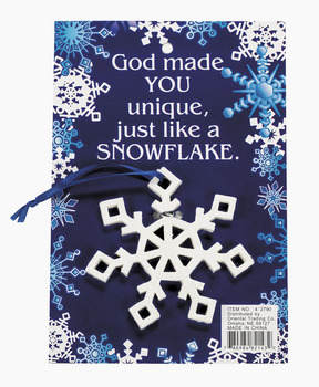 Item 291017 Religious Snowflake Ornament