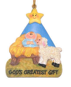 Item 291090 God's Greatest Gift Ornament