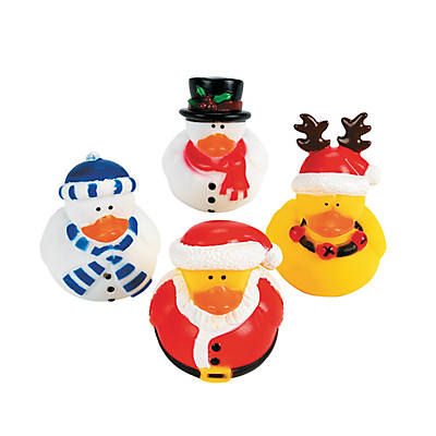 Item 291123 Holiday Rubber Ducky