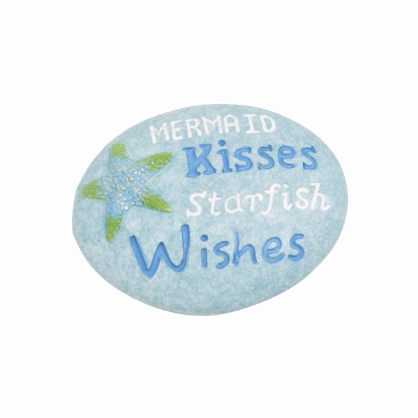 Item 294392 Mermaid Kisses Starfish Wishes Pebble With Starfish Sit Around