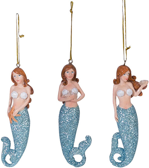 Item 294607 Redhead Mermaid Ornament