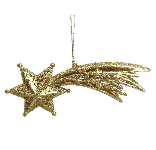 Item 302006 Gold Meteor Ornament