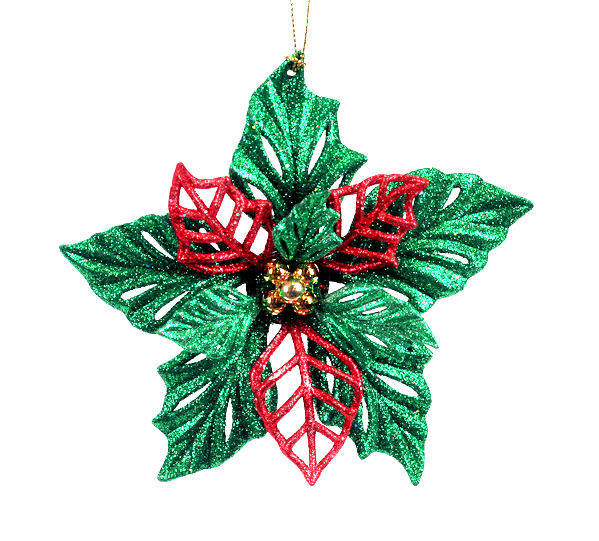 Item 303143 Poinsettia Ornament