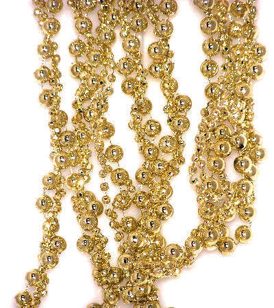 Item 312020 Gold Twisted Bead Garland