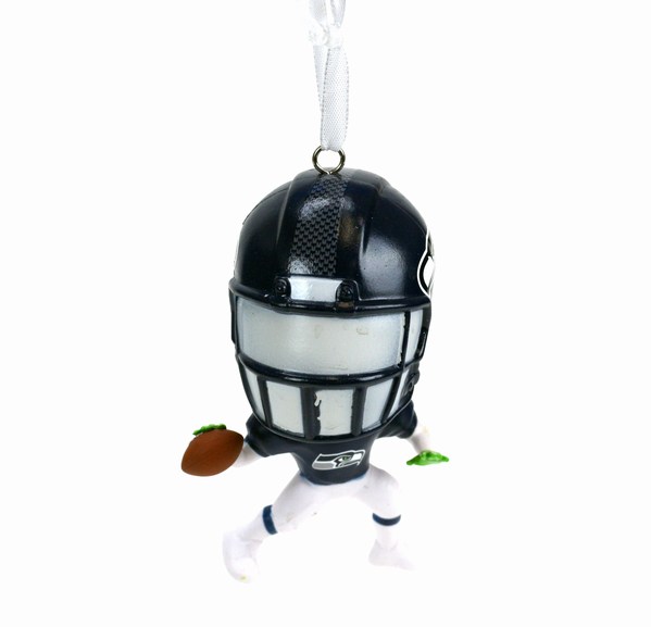 Item 333165 Seattle Seahawks Bouncing Buddy Ornament