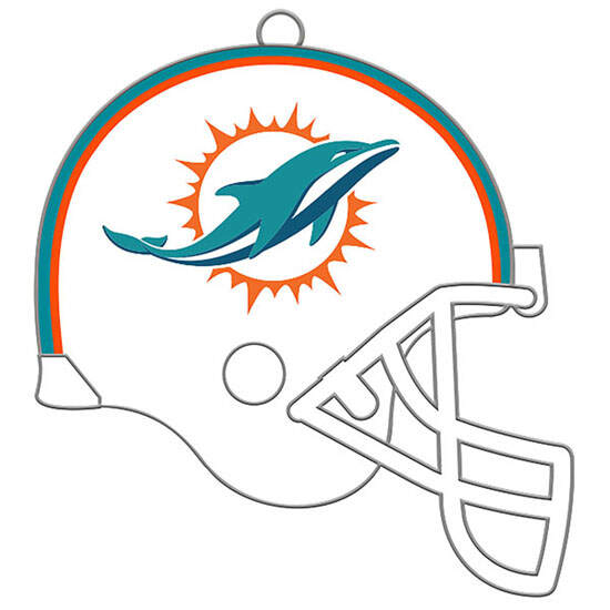 Item 333324 Miami Dolphins Helmet Ornament