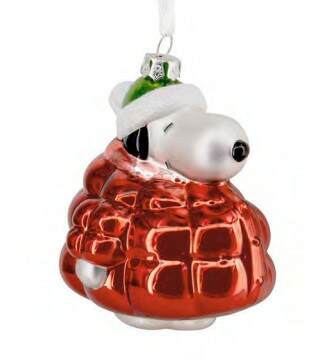 Item 333956 Snoopy In Puffer Coat Ornament